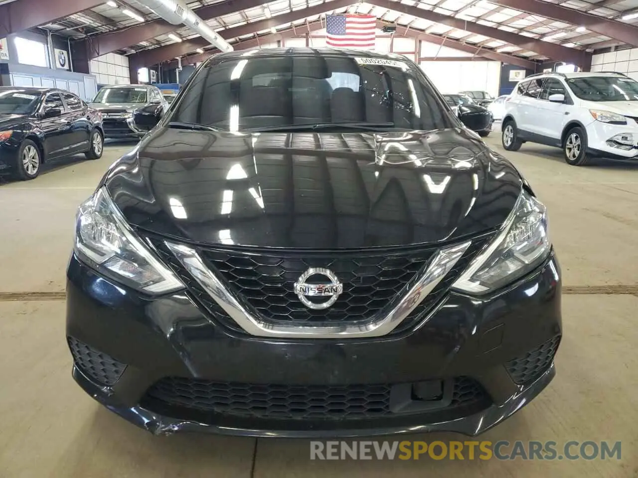 5 fotografías del automóvil dañado 3N1AB7AP3KY435481 NISSAN SENTRA 2019