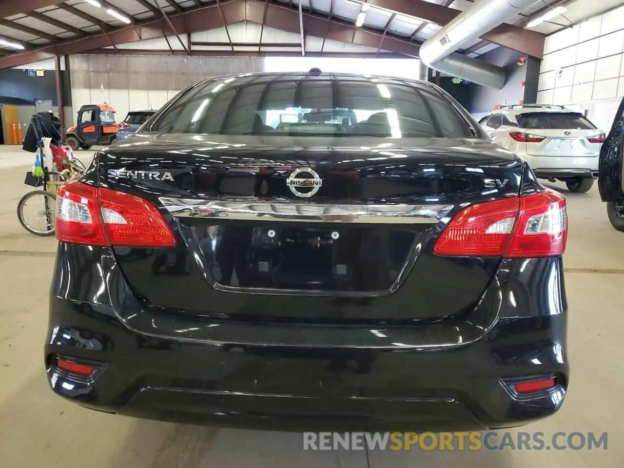 6 fotografías del automóvil dañado 3N1AB7AP3KY435481 NISSAN SENTRA 2019