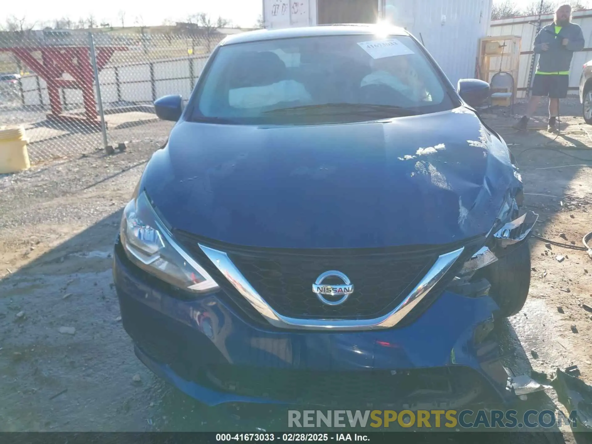 12 fotografías del automóvil dañado 3N1AB7AP3KY446089 NISSAN SENTRA 2019