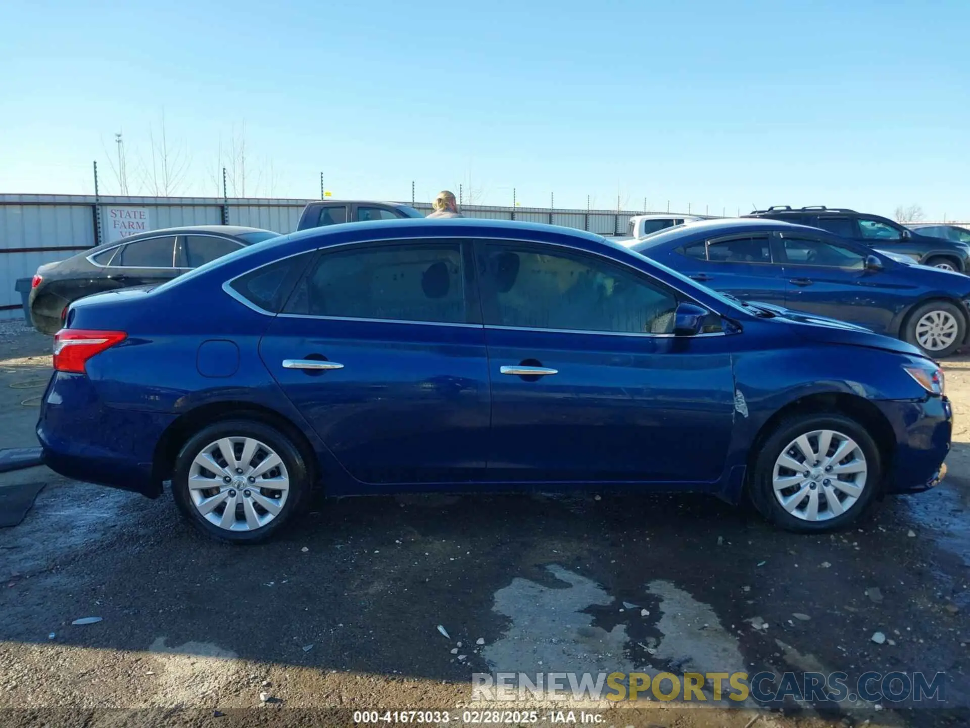 13 fotografías del automóvil dañado 3N1AB7AP3KY446089 NISSAN SENTRA 2019