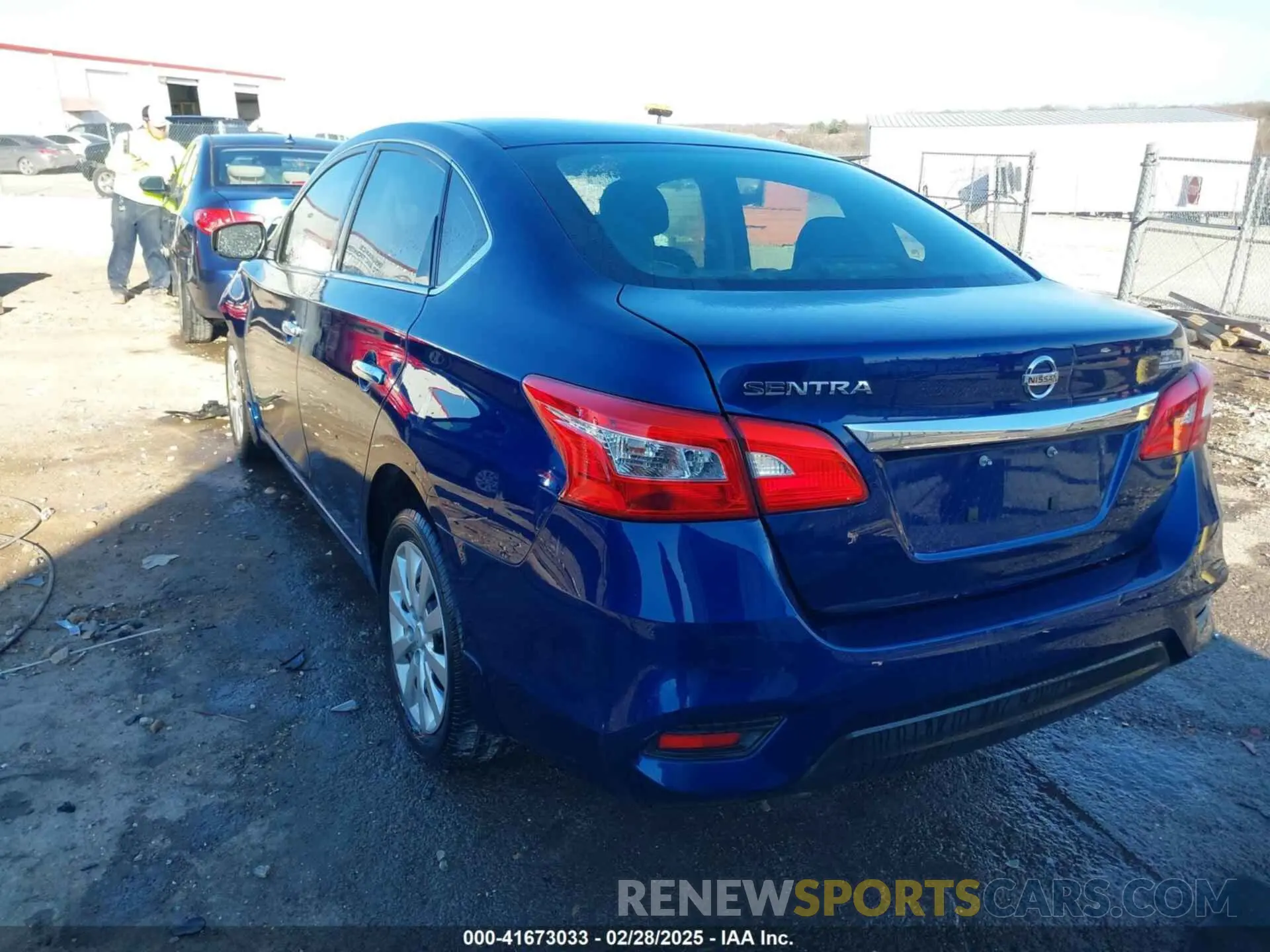 3 fotografías del automóvil dañado 3N1AB7AP3KY446089 NISSAN SENTRA 2019