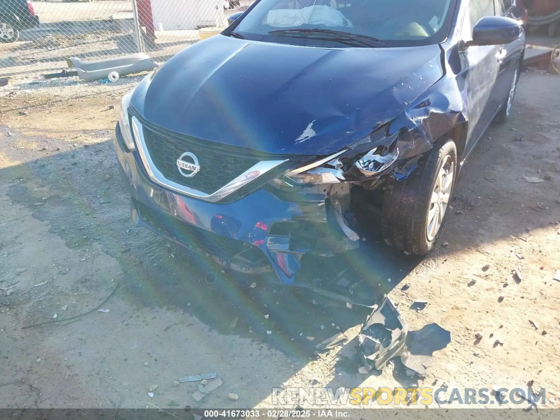 6 fotografías del automóvil dañado 3N1AB7AP3KY446089 NISSAN SENTRA 2019