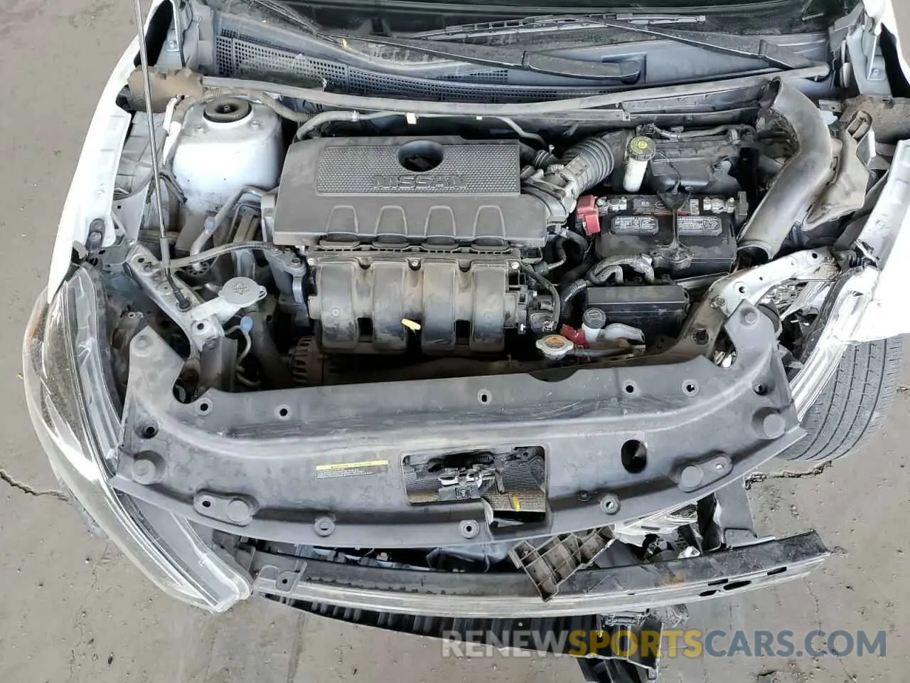 12 fotografías del automóvil dañado 3N1AB7AP3KY448084 NISSAN SENTRA 2019