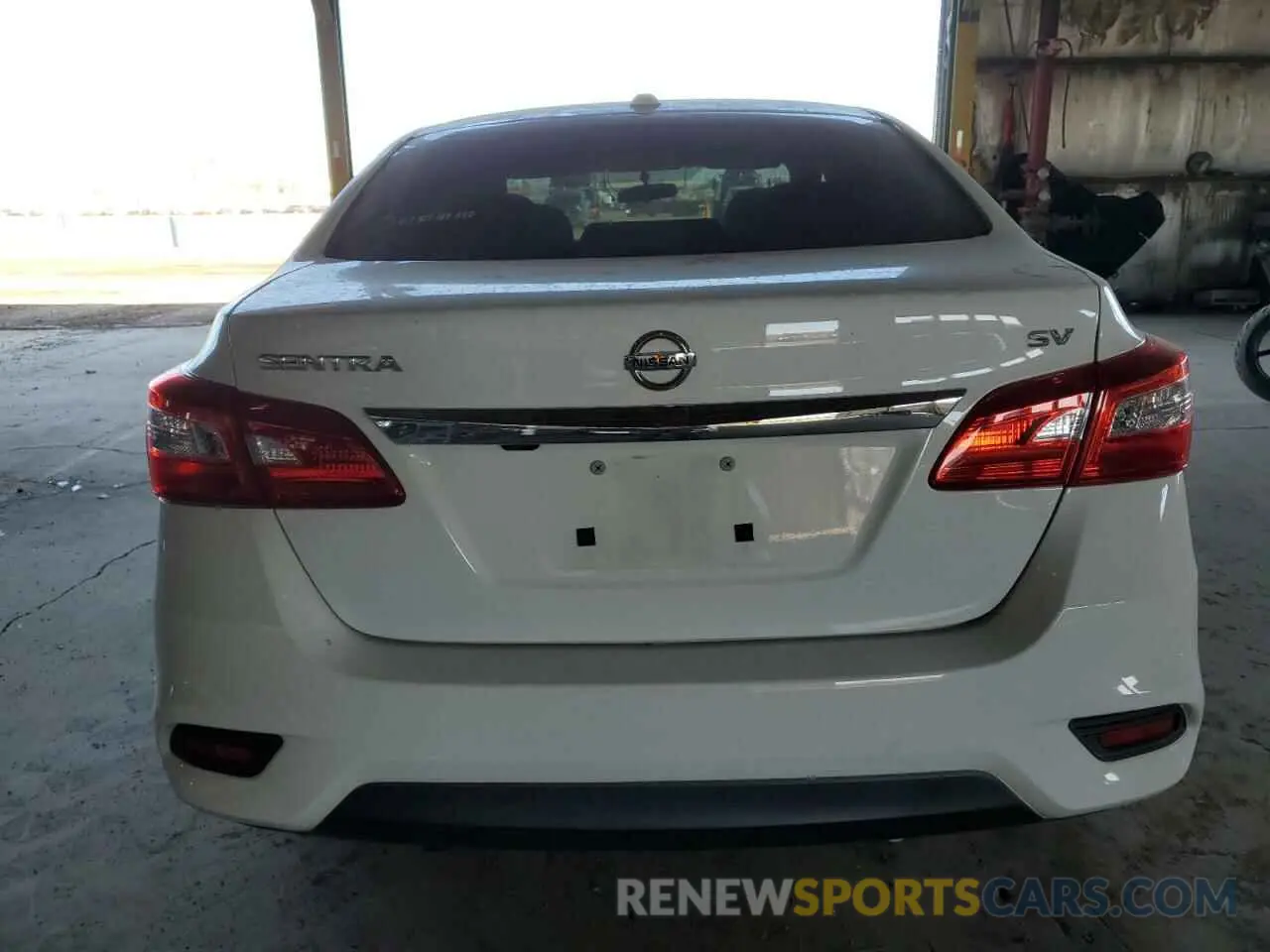 6 fotografías del automóvil dañado 3N1AB7AP3KY448084 NISSAN SENTRA 2019