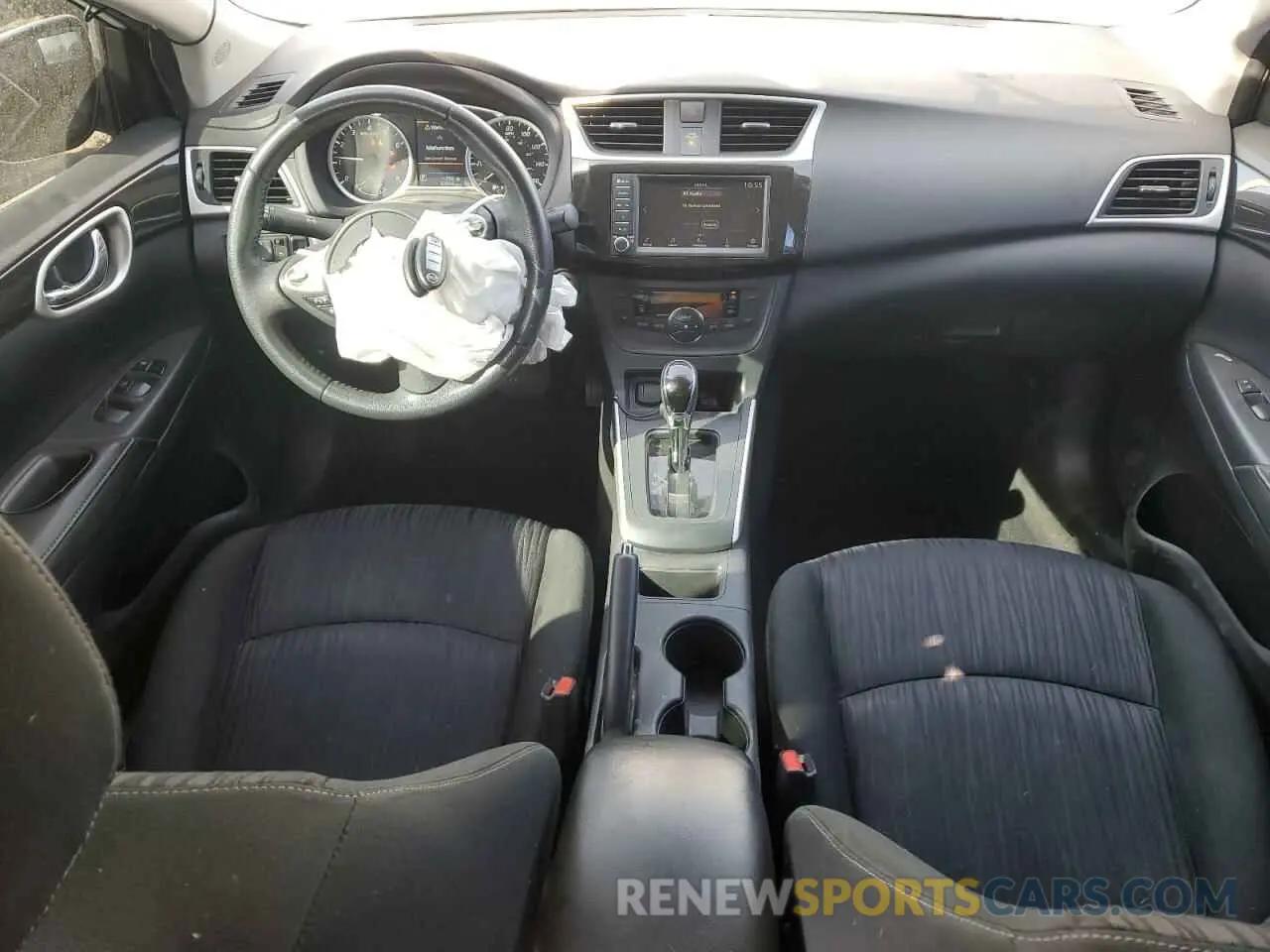8 fotografías del automóvil dañado 3N1AB7AP3KY448084 NISSAN SENTRA 2019