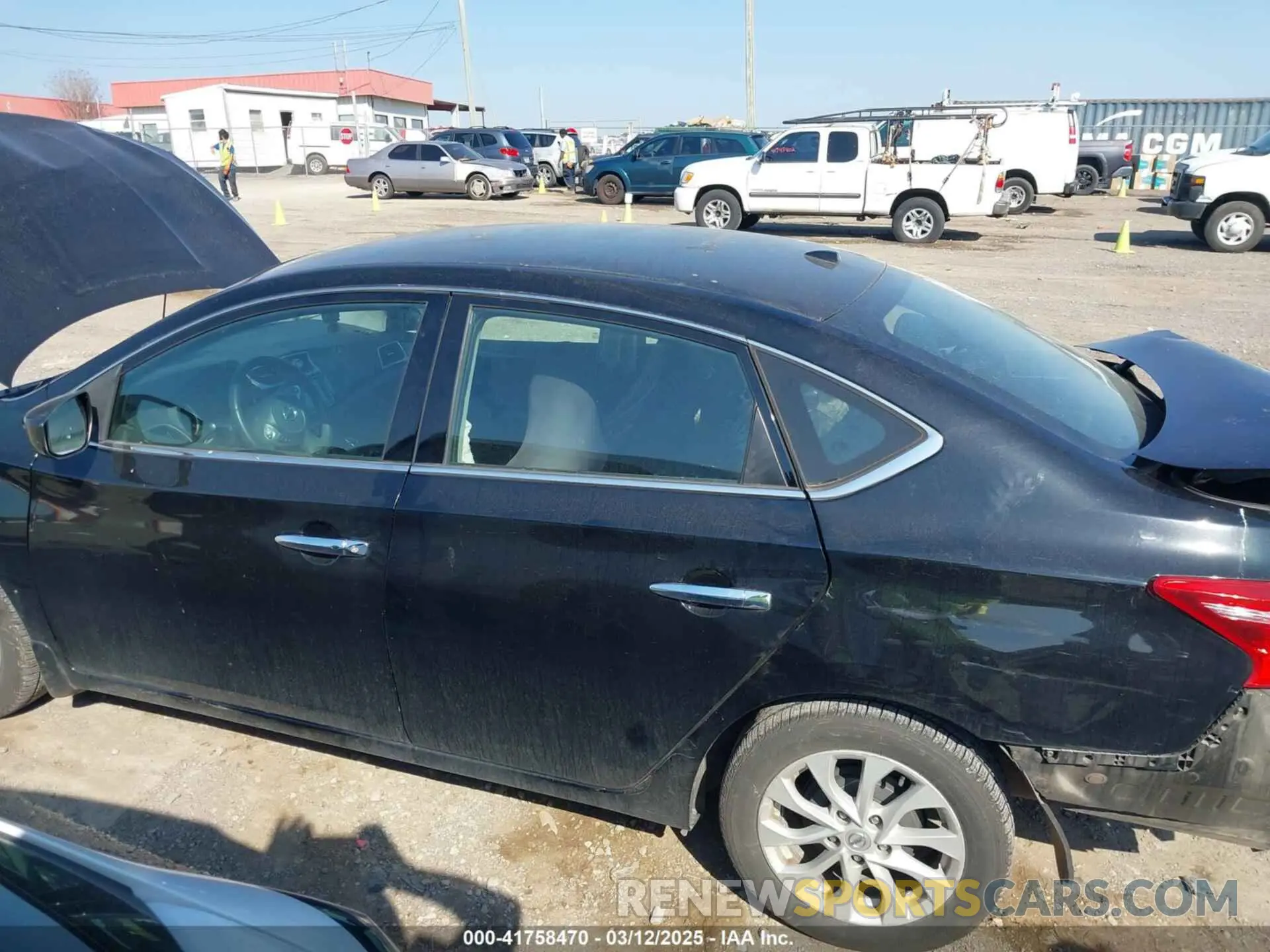 15 fotografías del automóvil dañado 3N1AB7AP3KY454418 NISSAN SENTRA 2019