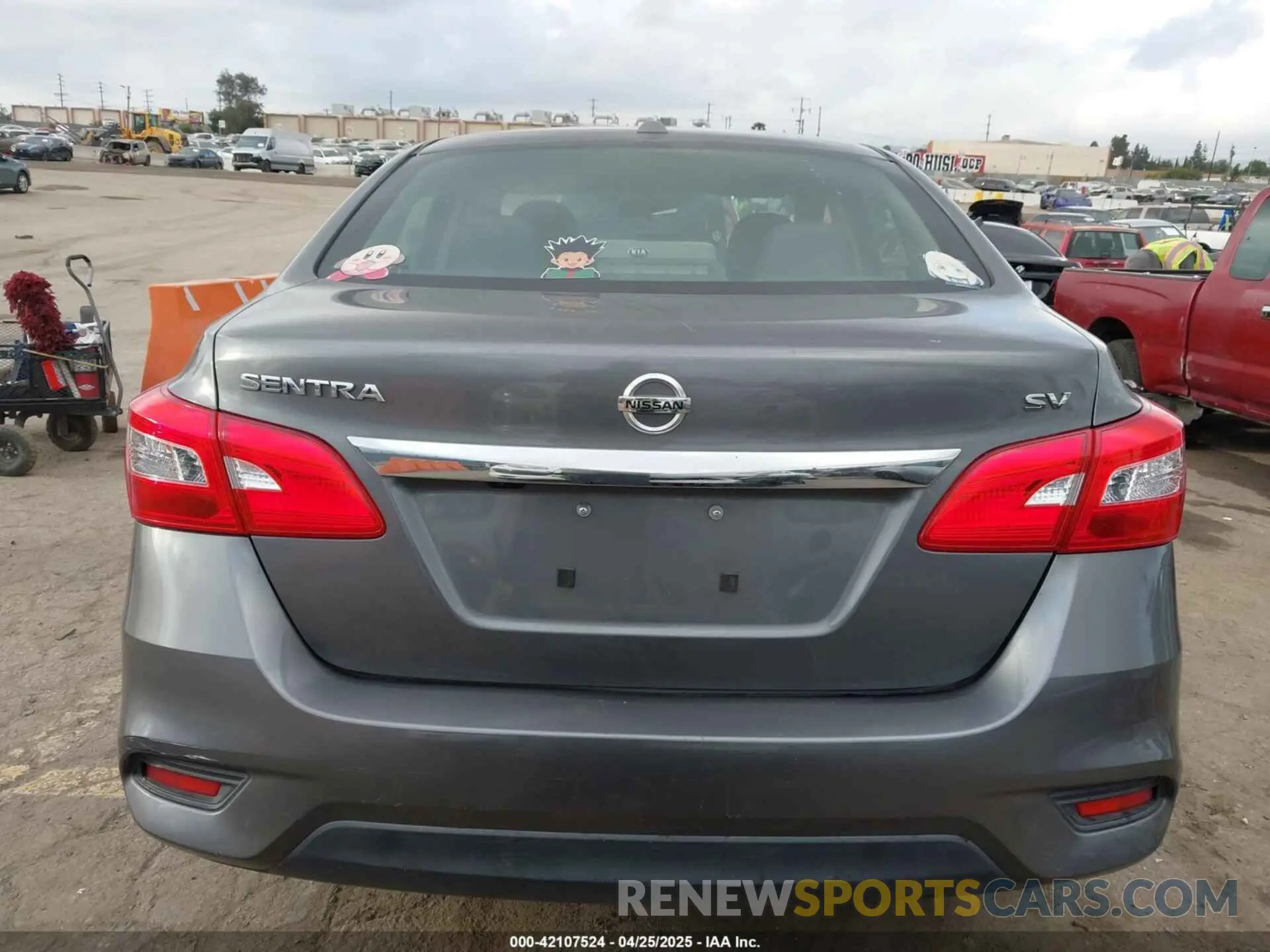 17 fotografías del automóvil dañado 3N1AB7AP4KL604596 NISSAN SENTRA 2019