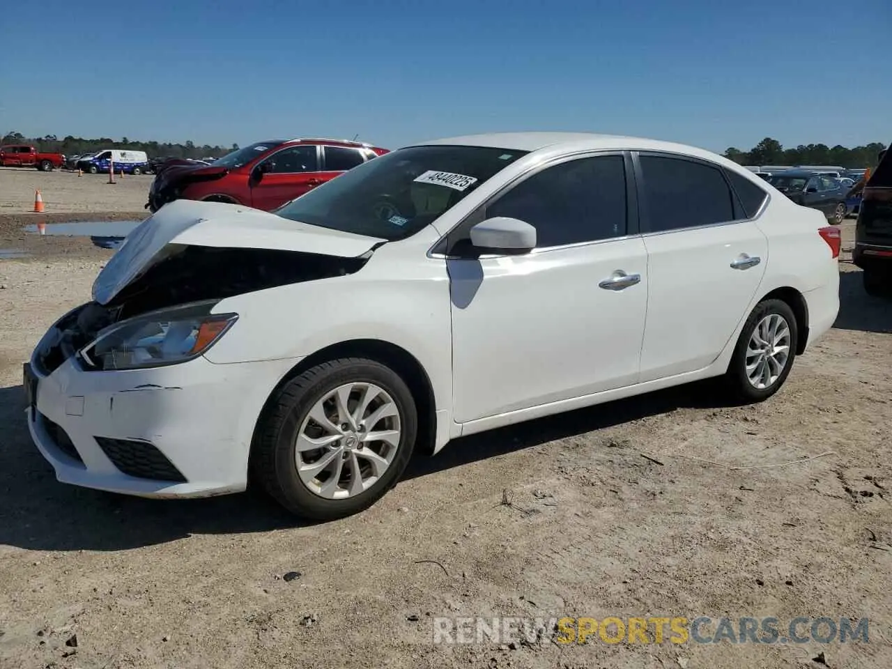 1 fotografías del automóvil dañado 3N1AB7AP4KL614657 NISSAN SENTRA 2019