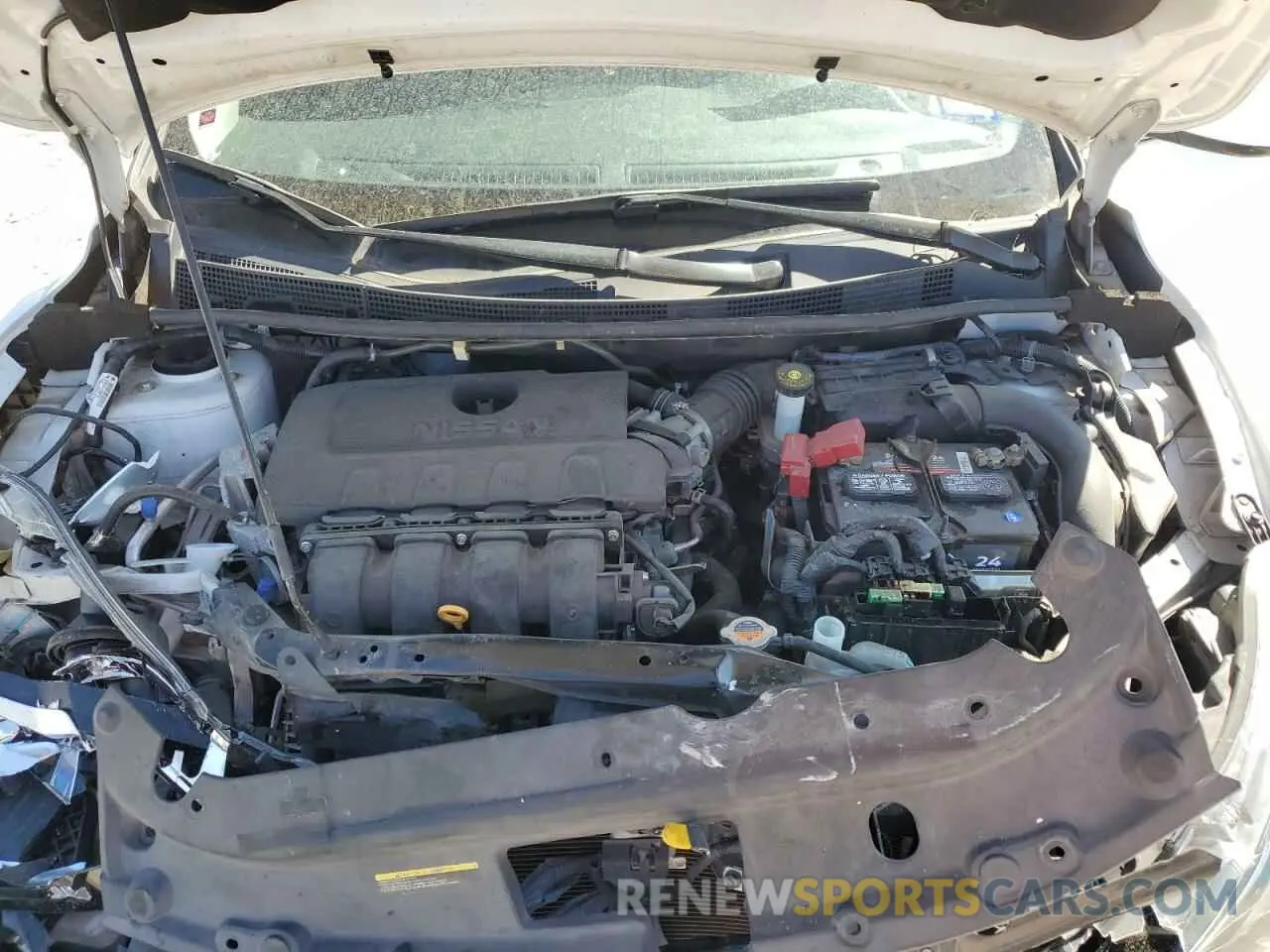 11 fotografías del automóvil dañado 3N1AB7AP4KL614657 NISSAN SENTRA 2019