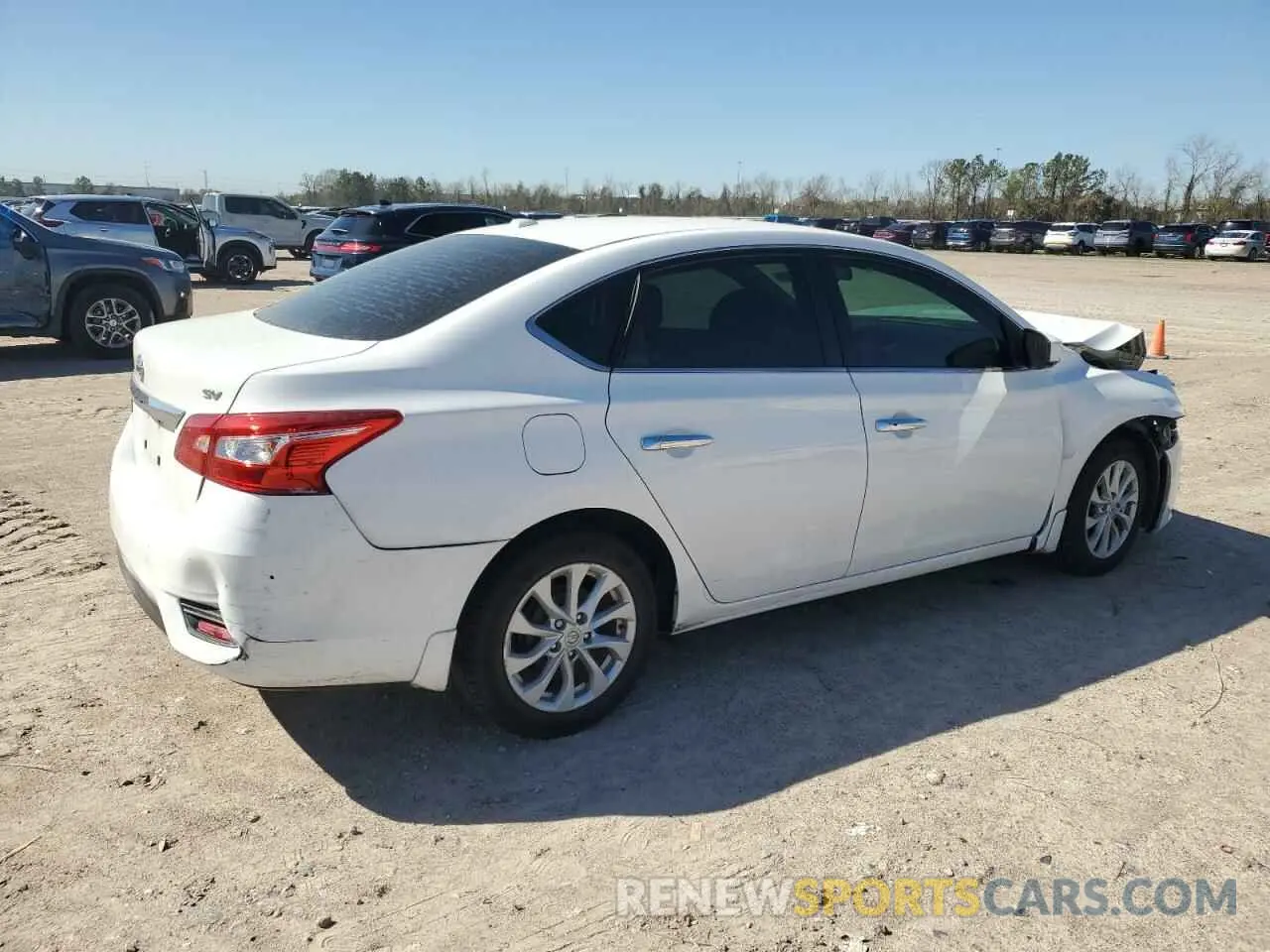 3 fotografías del automóvil dañado 3N1AB7AP4KL614657 NISSAN SENTRA 2019