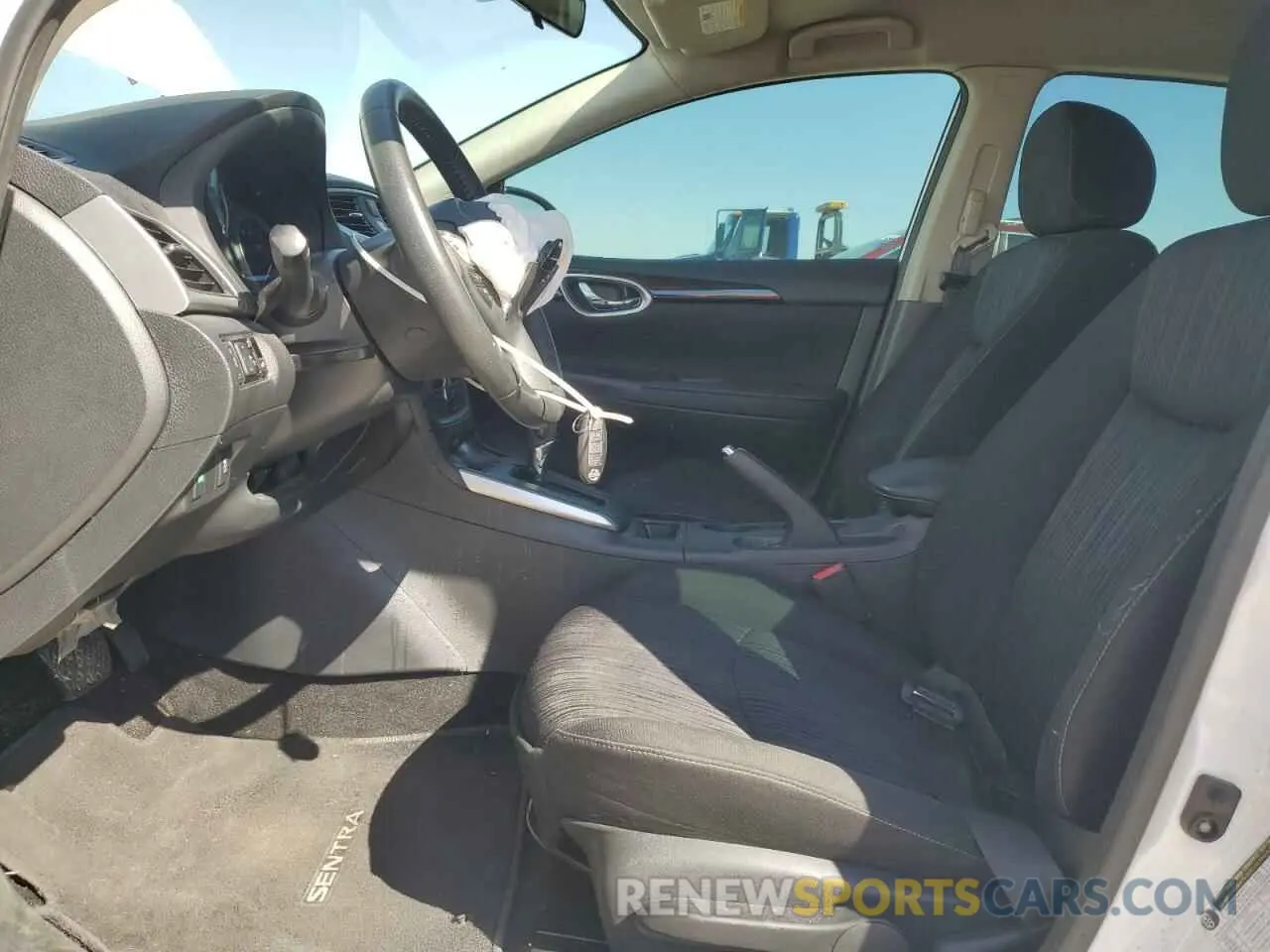 7 fotografías del automóvil dañado 3N1AB7AP4KL614657 NISSAN SENTRA 2019