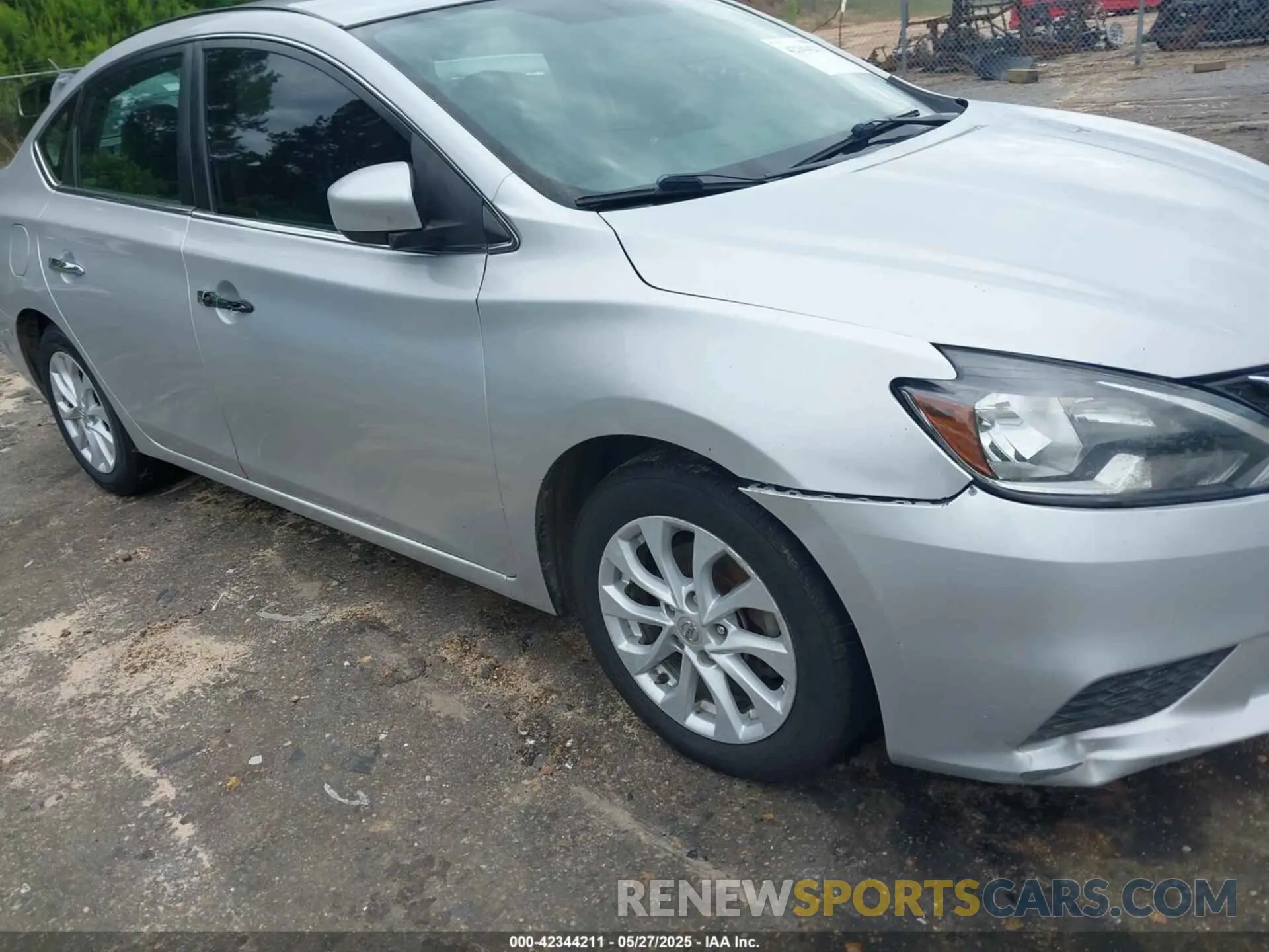6 fotografías del automóvil dañado 3N1AB7AP4KL620149 NISSAN SENTRA 2019