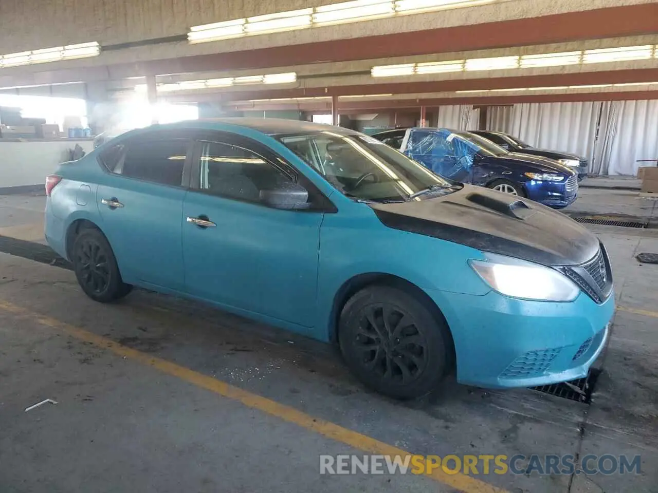4 fotografías del automóvil dañado 3N1AB7AP4KL625660 NISSAN SENTRA 2019