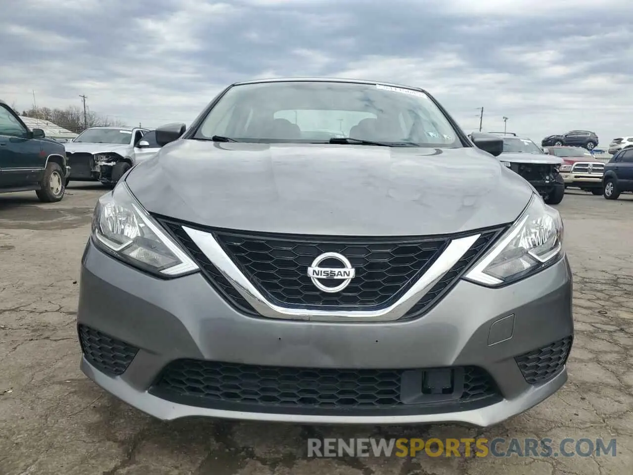 5 fotografías del automóvil dañado 3N1AB7AP4KL626436 NISSAN SENTRA 2019