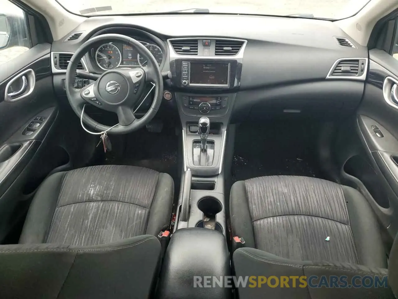 8 fotografías del automóvil dañado 3N1AB7AP4KL626436 NISSAN SENTRA 2019