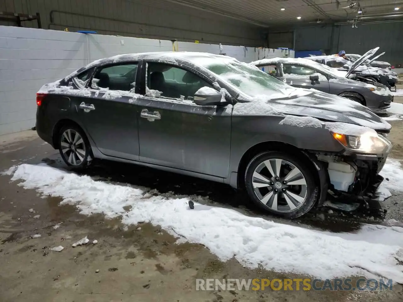 4 fotografías del automóvil dañado 3N1AB7AP4KY207800 NISSAN SENTRA 2019