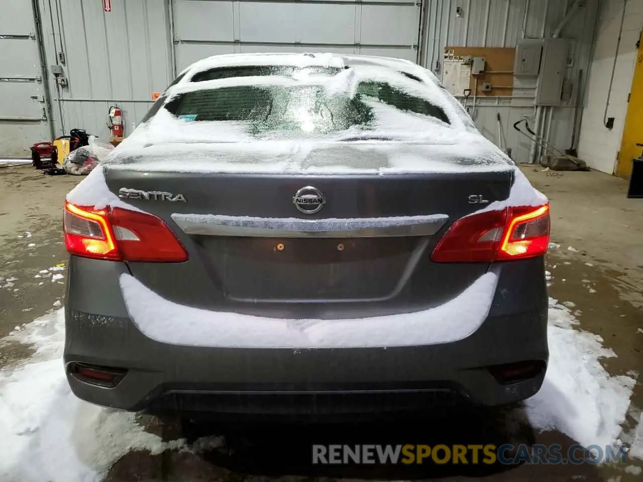 6 fotografías del automóvil dañado 3N1AB7AP4KY207800 NISSAN SENTRA 2019
