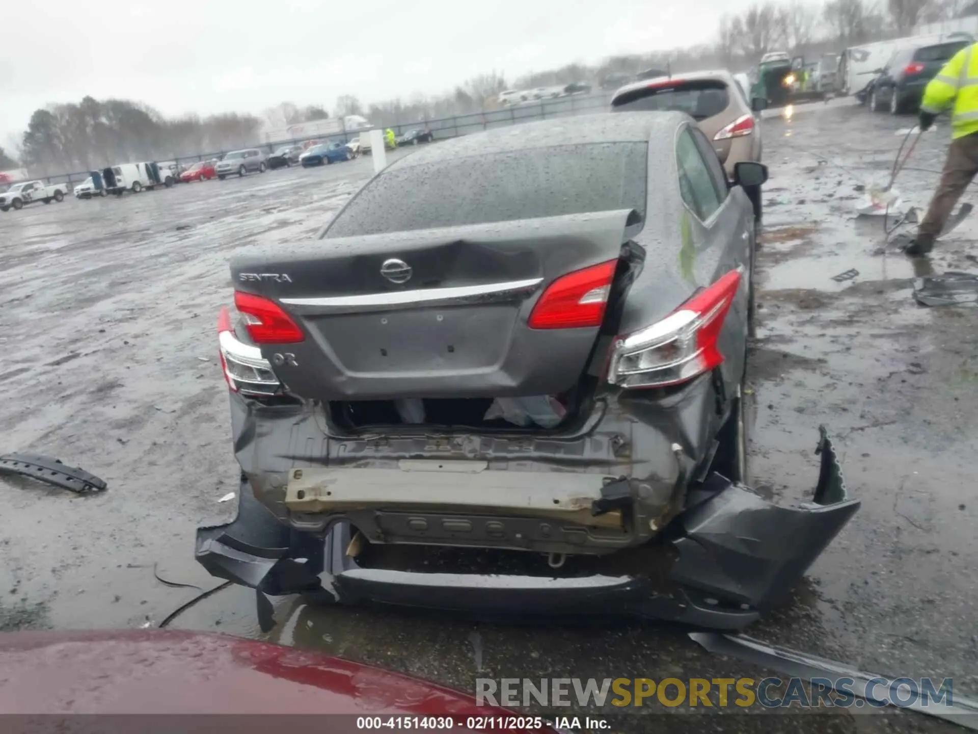 16 fotografías del automóvil dañado 3N1AB7AP4KY217761 NISSAN SENTRA 2019