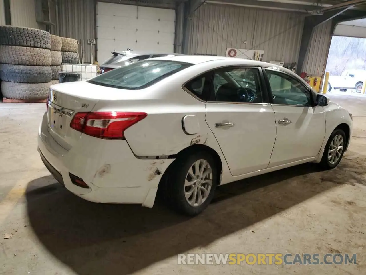 3 fotografías del automóvil dañado 3N1AB7AP4KY220126 NISSAN SENTRA 2019