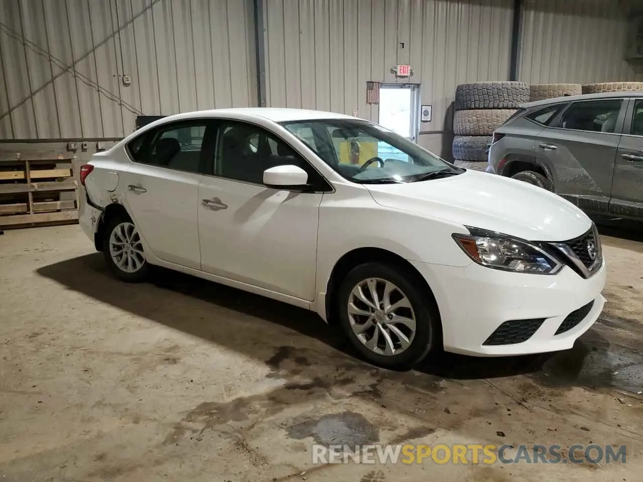 4 fotografías del automóvil dañado 3N1AB7AP4KY220126 NISSAN SENTRA 2019