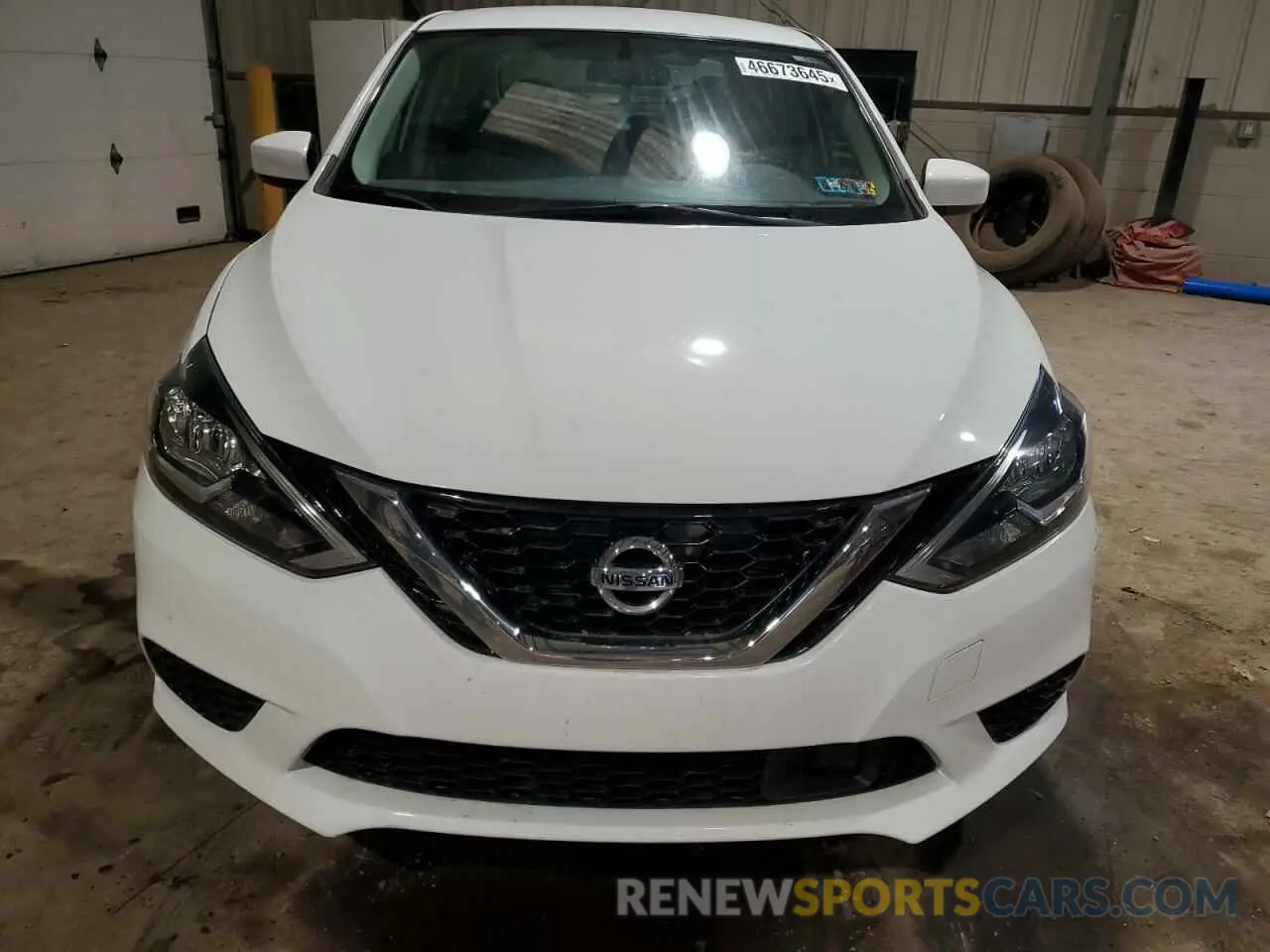 5 fotografías del automóvil dañado 3N1AB7AP4KY220126 NISSAN SENTRA 2019
