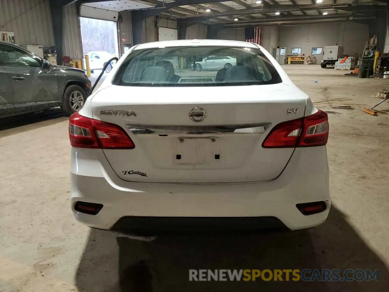 6 fotografías del automóvil dañado 3N1AB7AP4KY220126 NISSAN SENTRA 2019