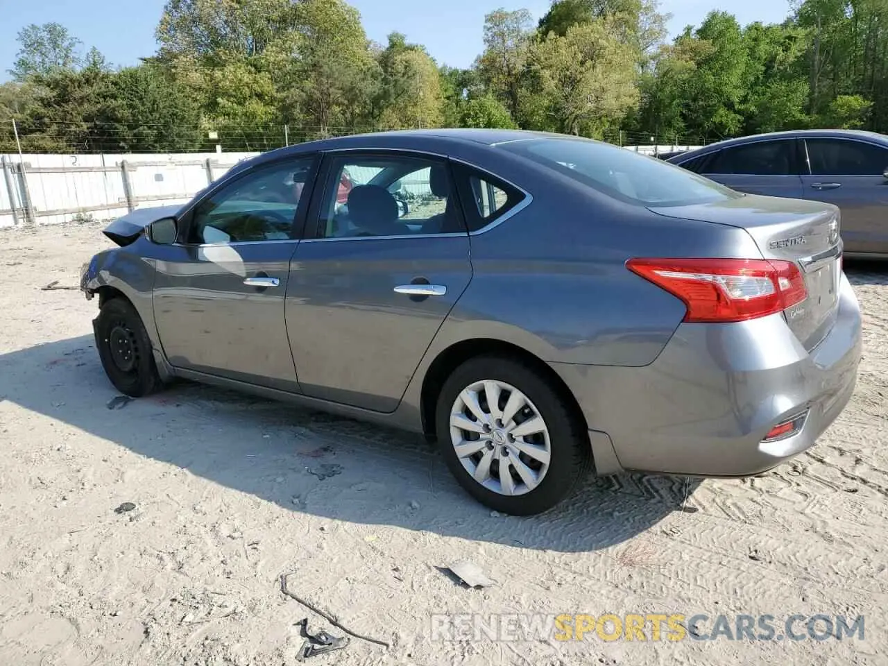 2 fotografías del automóvil dañado 3N1AB7AP4KY221034 NISSAN SENTRA 2019