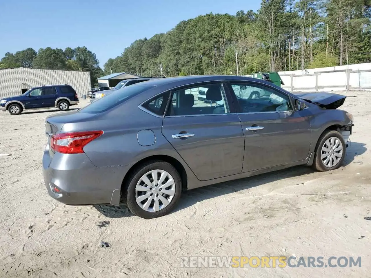 3 fotografías del automóvil dañado 3N1AB7AP4KY221034 NISSAN SENTRA 2019