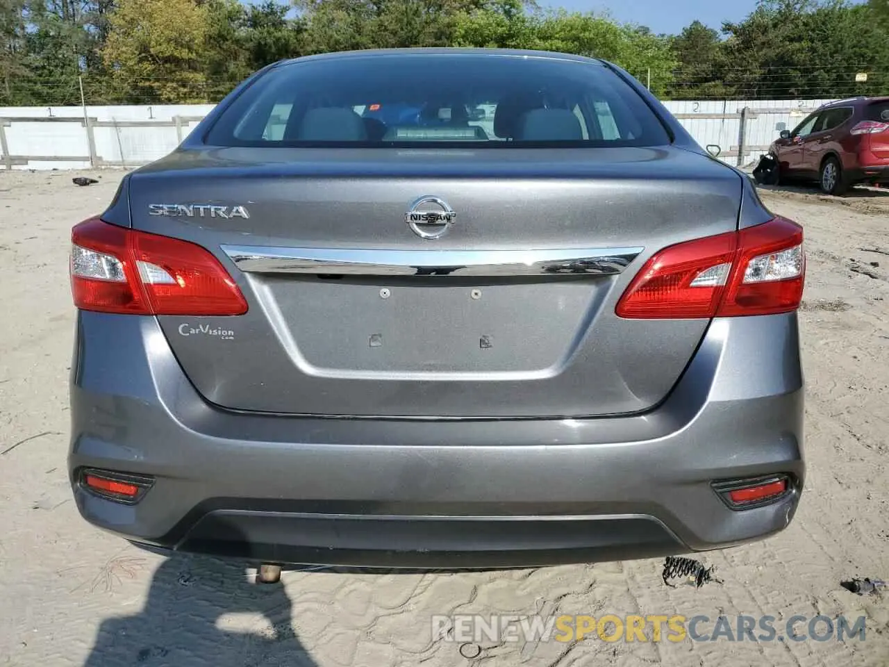 6 fotografías del automóvil dañado 3N1AB7AP4KY221034 NISSAN SENTRA 2019