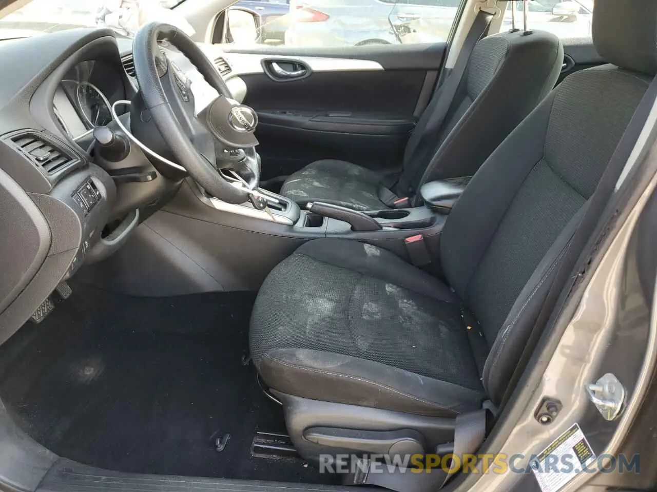 7 fotografías del automóvil dañado 3N1AB7AP4KY221034 NISSAN SENTRA 2019