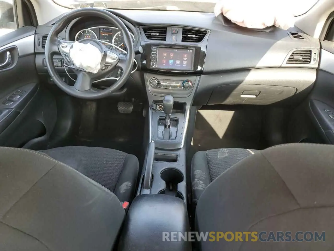 8 fotografías del automóvil dañado 3N1AB7AP4KY221034 NISSAN SENTRA 2019