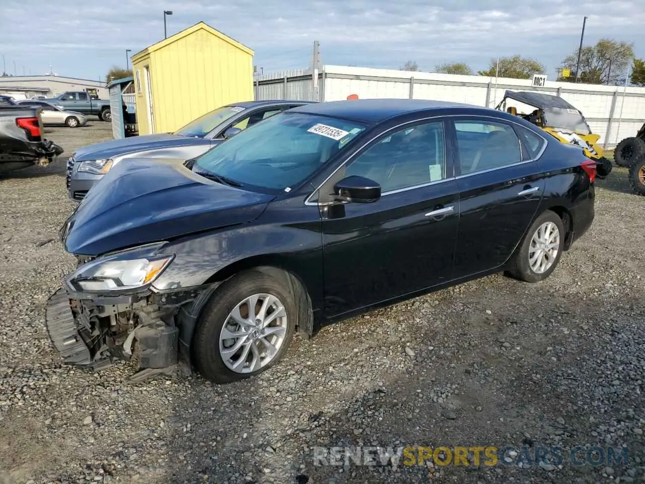 1 fotografías del automóvil dañado 3N1AB7AP4KY223589 NISSAN SENTRA 2019