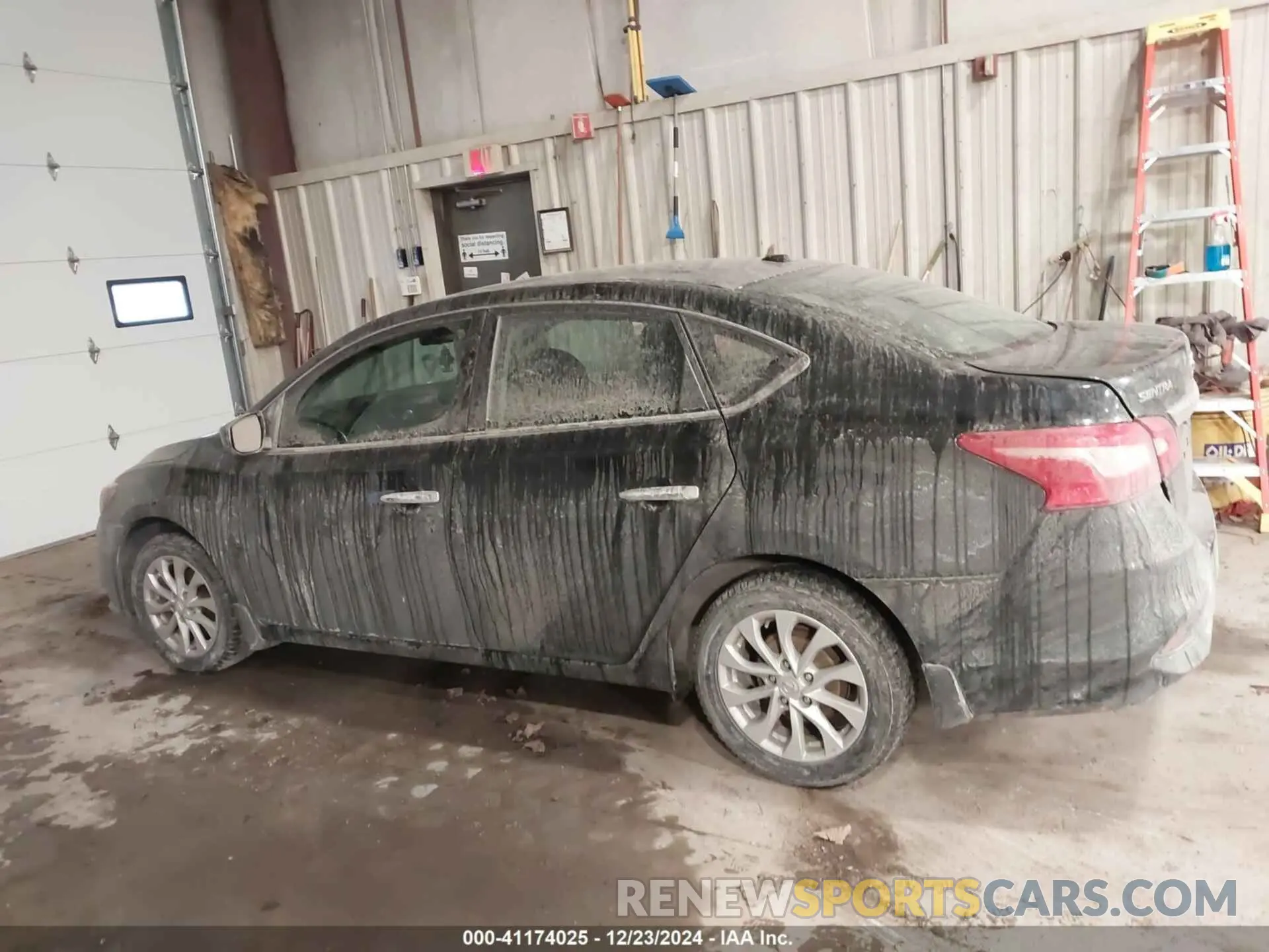 14 fotografías del automóvil dañado 3N1AB7AP4KY253613 NISSAN SENTRA 2019