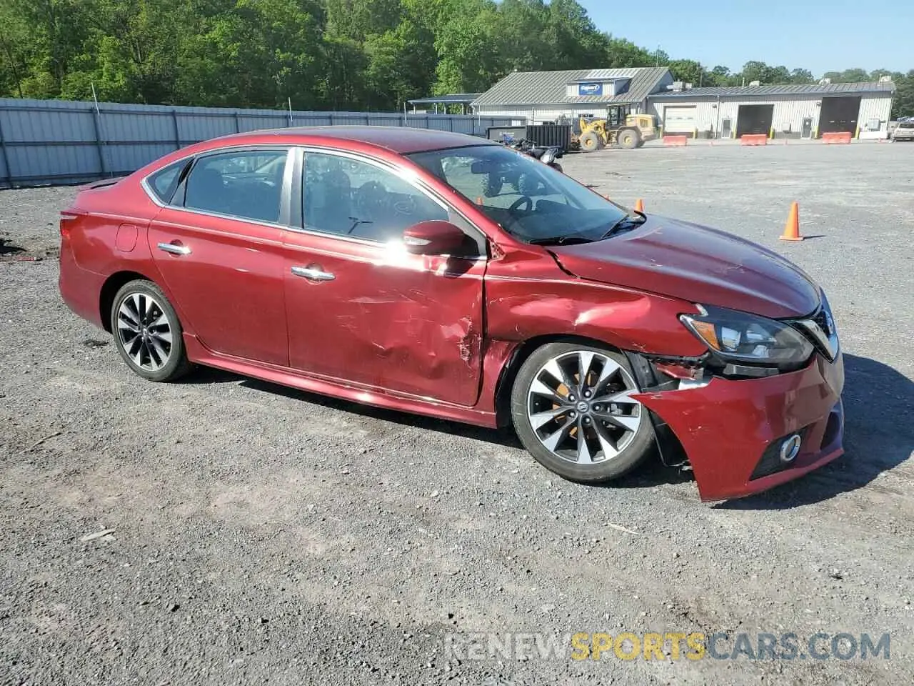 4 fotografías del automóvil dañado 3N1AB7AP4KY253952 NISSAN SENTRA 2019