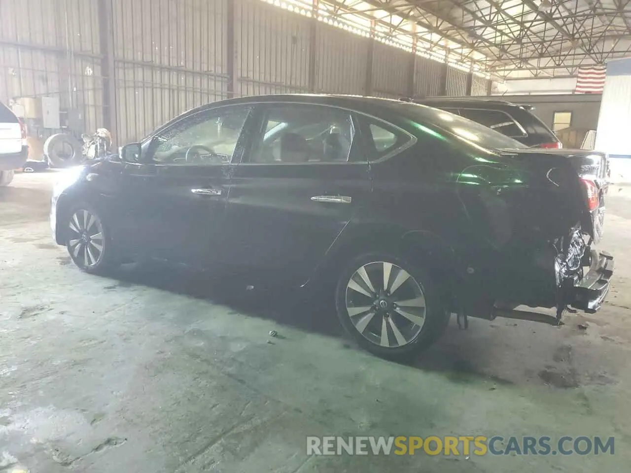 2 fotografías del automóvil dañado 3N1AB7AP4KY254860 NISSAN SENTRA 2019