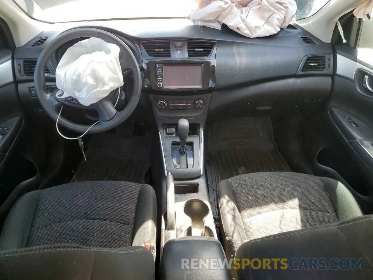 8 fotografías del automóvil dañado 3N1AB7AP4KY258780 NISSAN SENTRA 2019