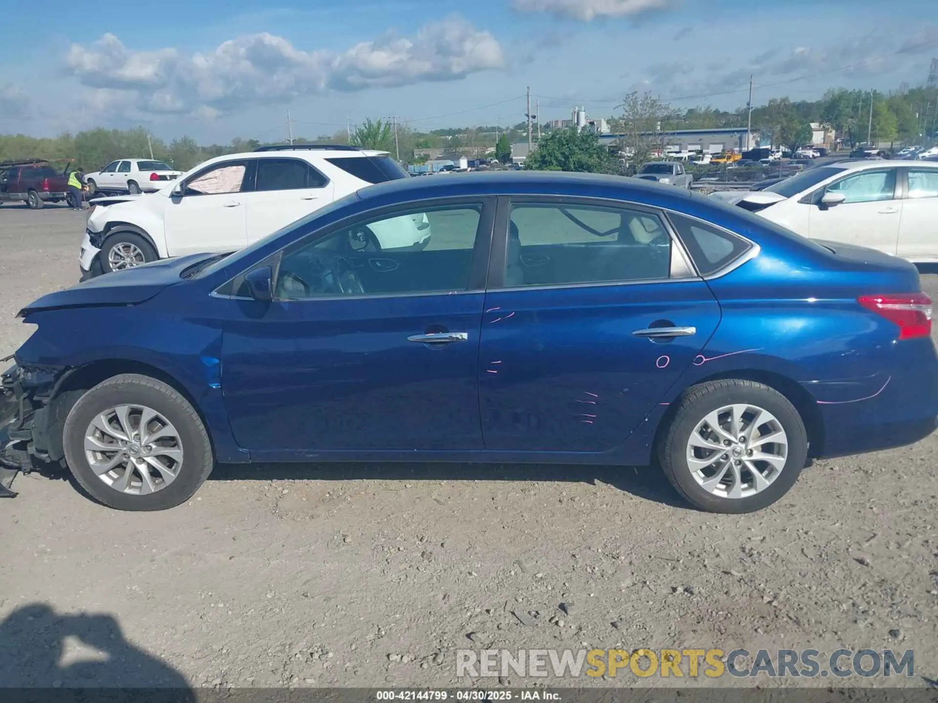 14 fotografías del automóvil dañado 3N1AB7AP4KY259699 NISSAN SENTRA 2019