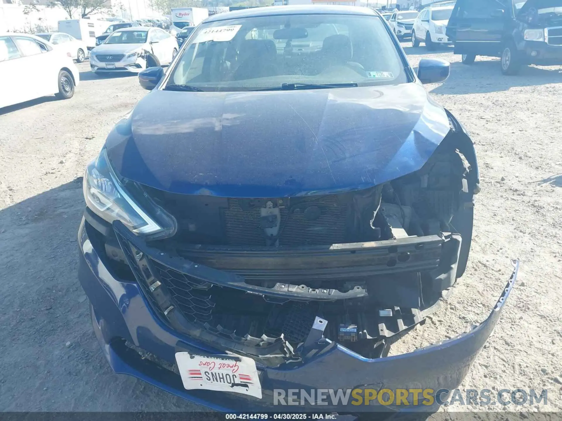 6 fotografías del automóvil dañado 3N1AB7AP4KY259699 NISSAN SENTRA 2019