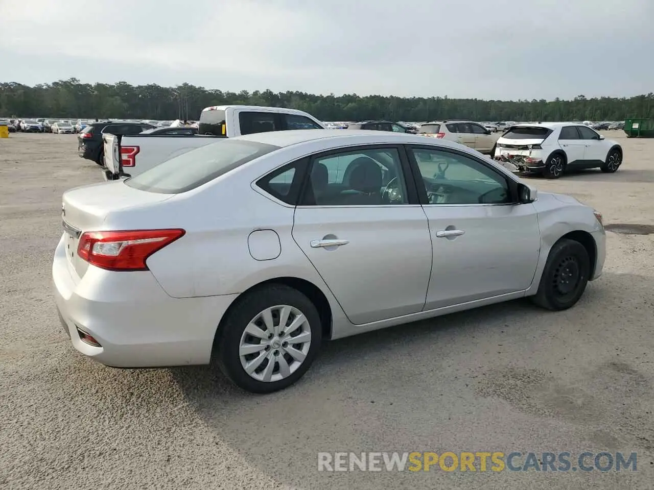 3 fotografías del automóvil dañado 3N1AB7AP4KY269021 NISSAN SENTRA 2019