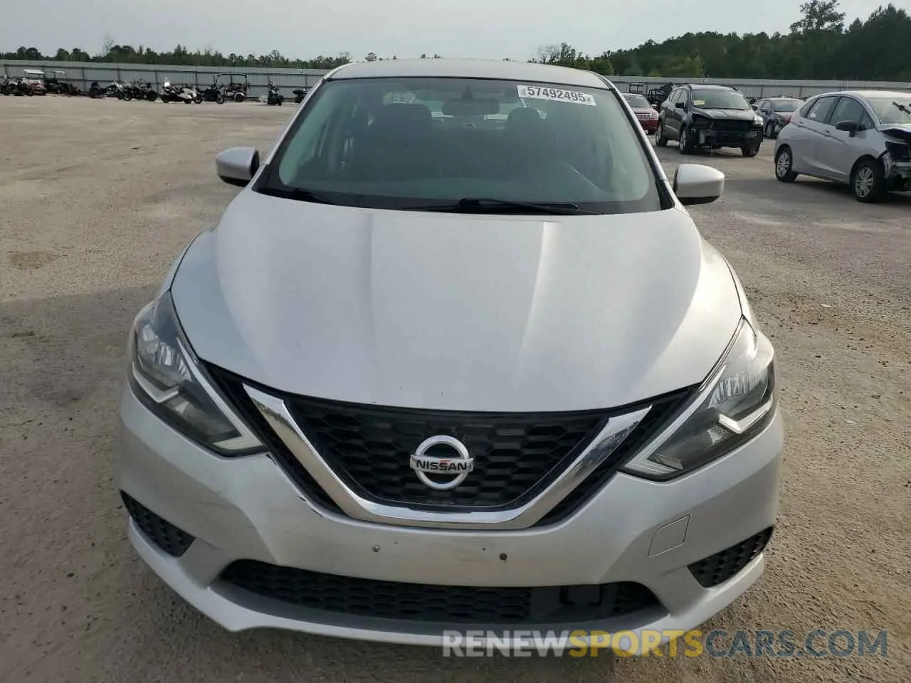 5 fotografías del automóvil dañado 3N1AB7AP4KY269021 NISSAN SENTRA 2019
