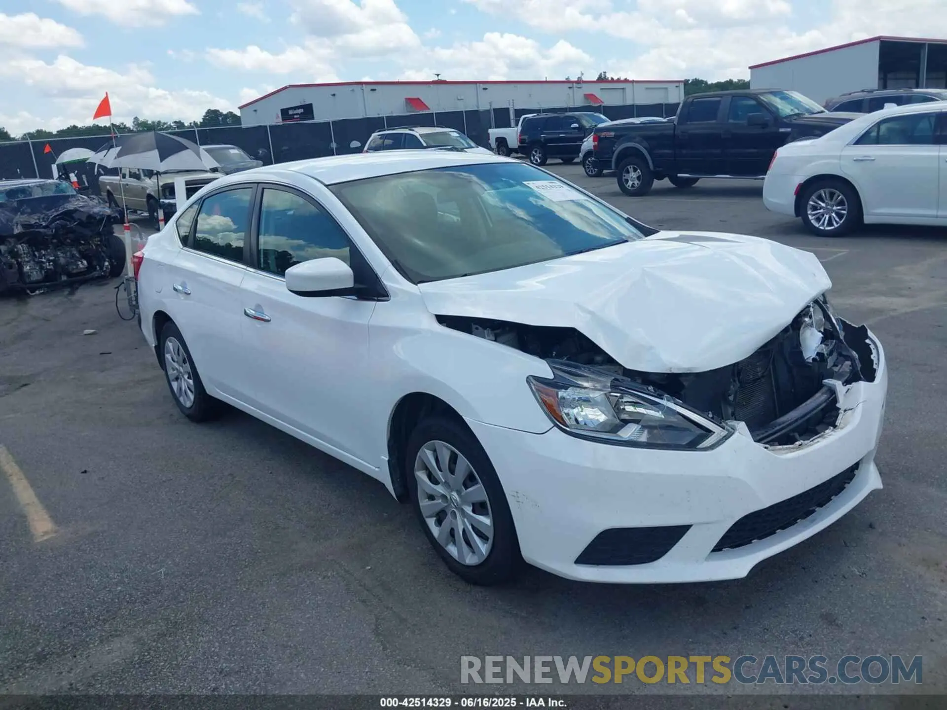 1 fotografías del automóvil dañado 3N1AB7AP4KY274297 NISSAN SENTRA 2019