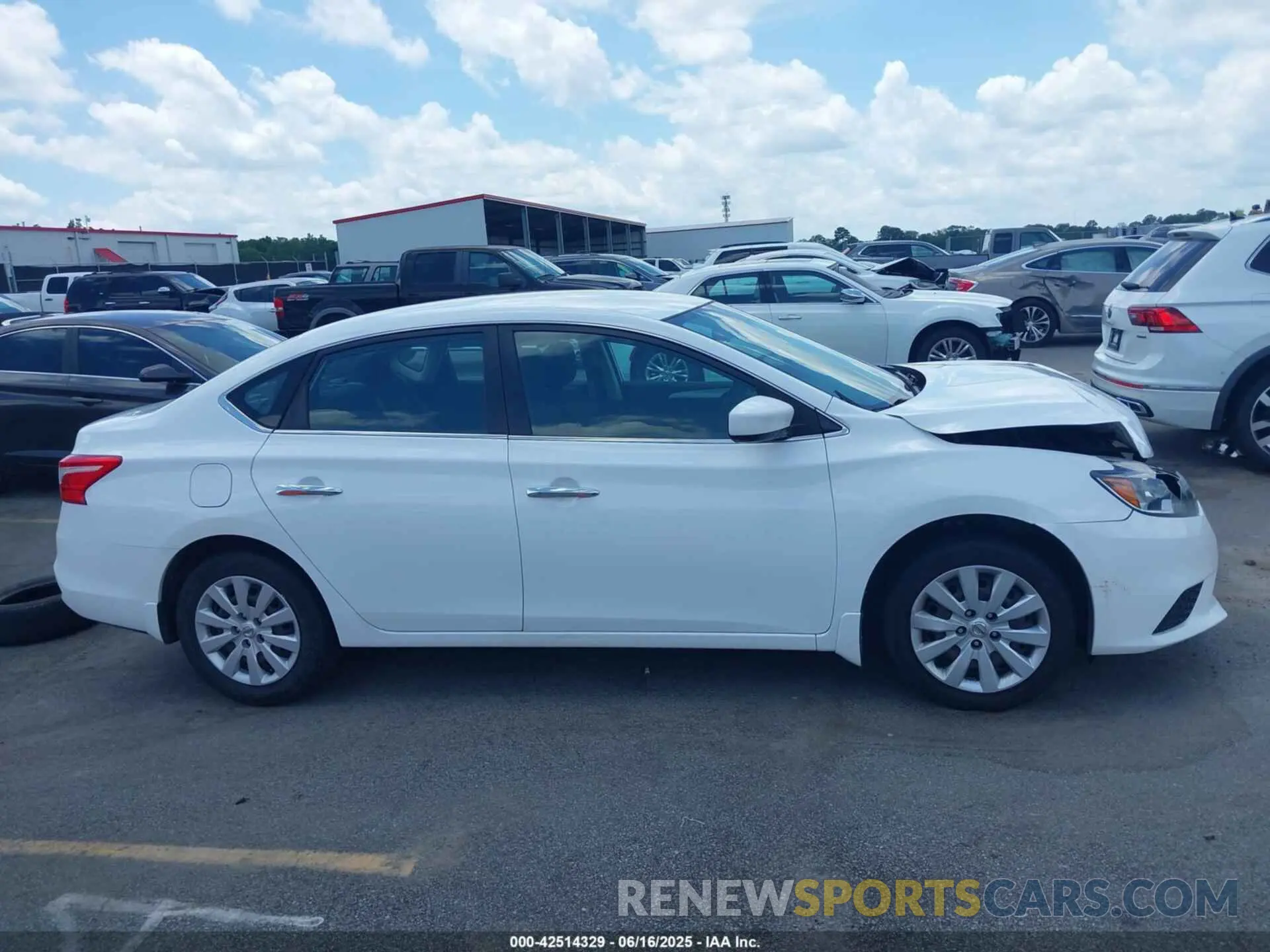 13 fotografías del automóvil dañado 3N1AB7AP4KY274297 NISSAN SENTRA 2019