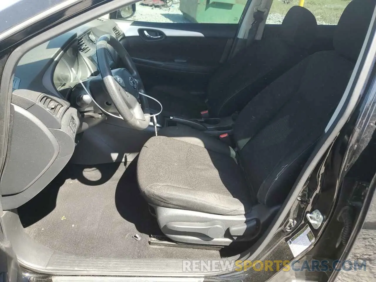7 fotografías del automóvil dañado 3N1AB7AP4KY274574 NISSAN SENTRA 2019