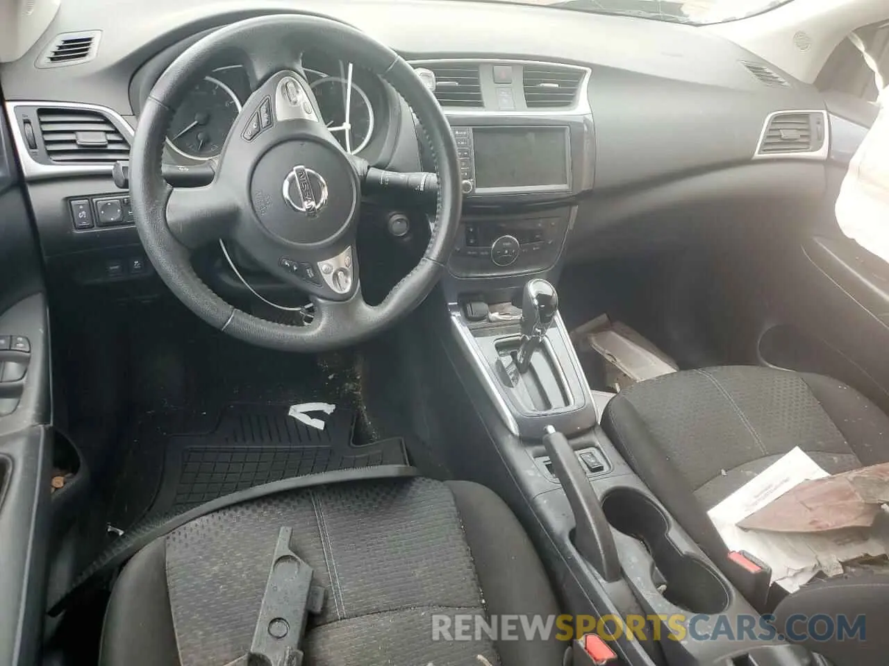 8 fotografías del automóvil dañado 3N1AB7AP4KY283954 NISSAN SENTRA 2019