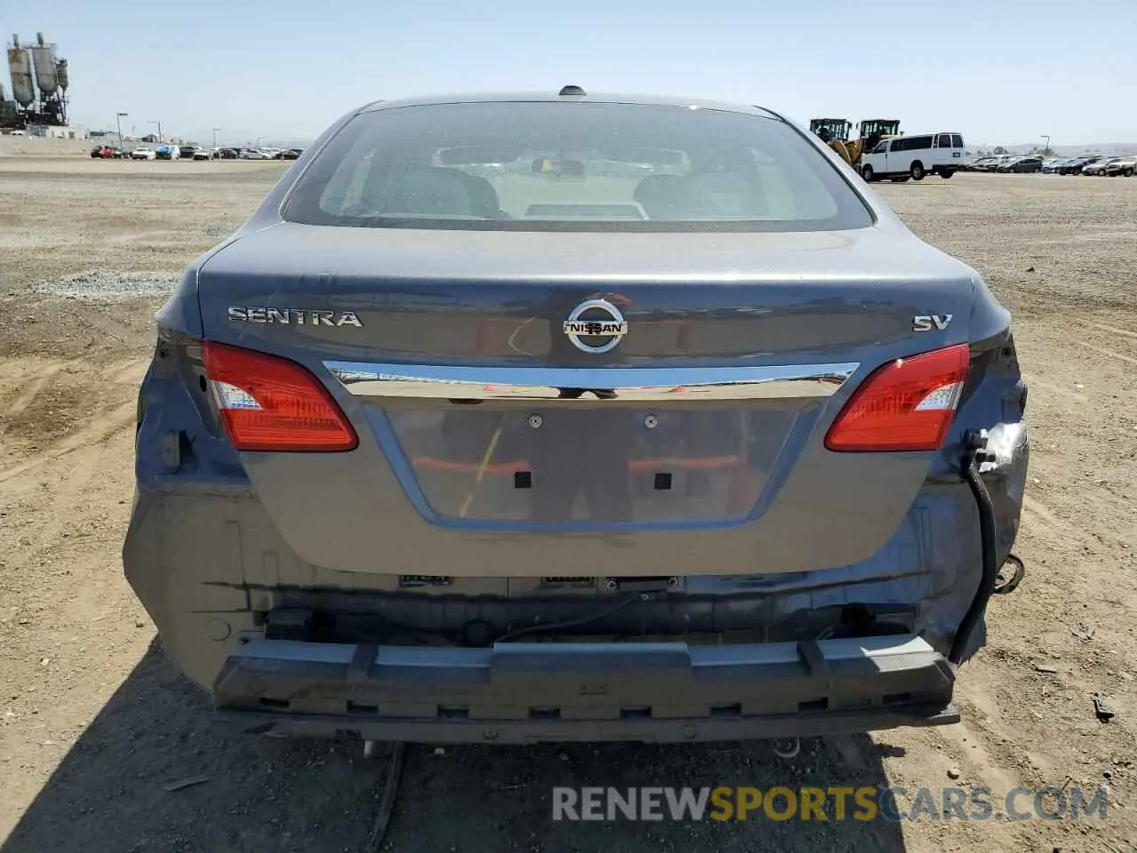 6 fotografías del automóvil dañado 3N1AB7AP4KY286708 NISSAN SENTRA 2019