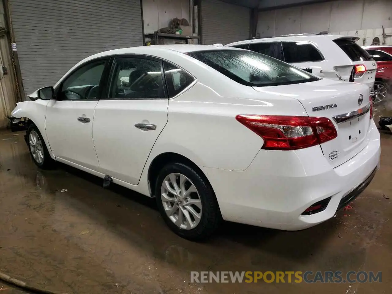 2 fotografías del automóvil dañado 3N1AB7AP4KY289172 NISSAN SENTRA 2019