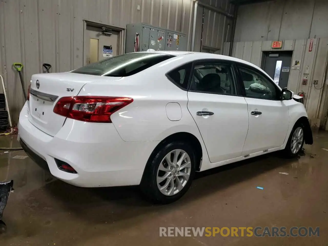 3 fotografías del automóvil dañado 3N1AB7AP4KY289172 NISSAN SENTRA 2019