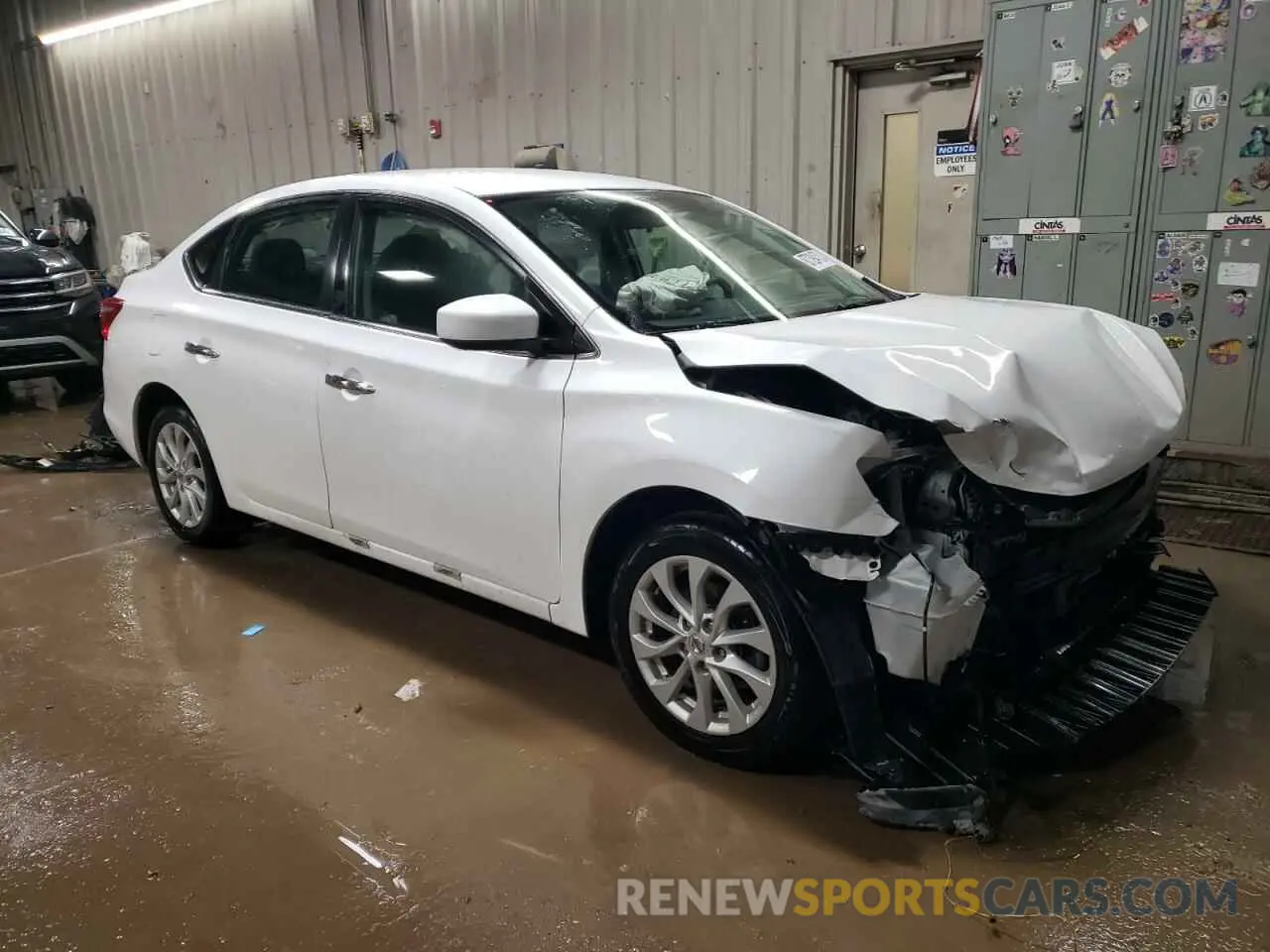 4 fotografías del automóvil dañado 3N1AB7AP4KY289172 NISSAN SENTRA 2019
