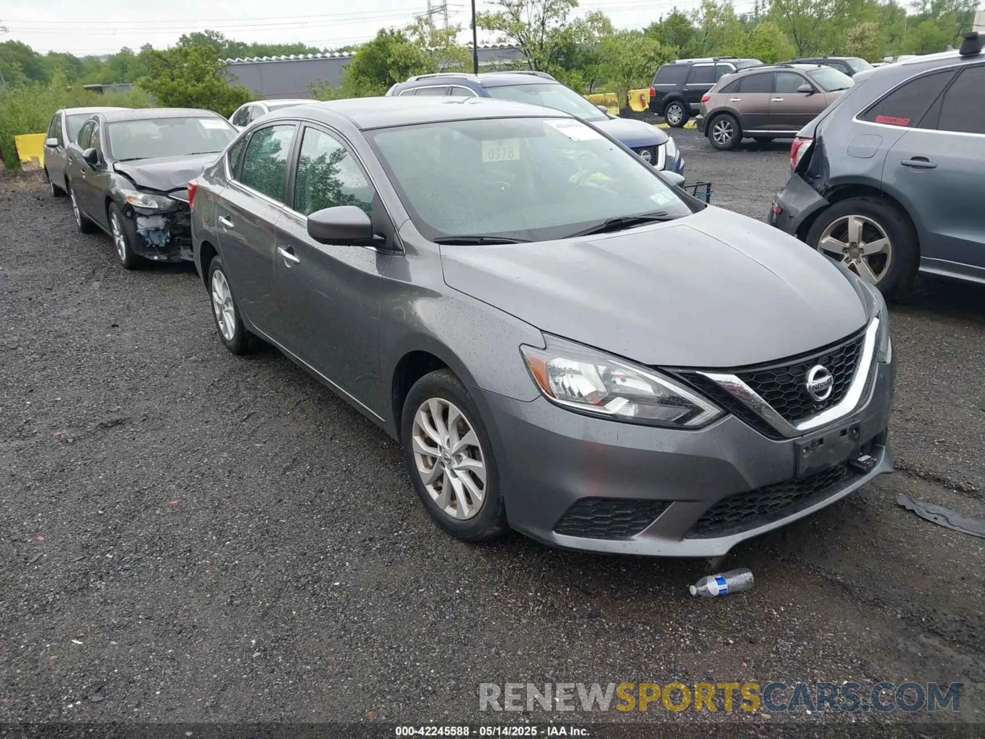 1 fotografías del automóvil dañado 3N1AB7AP4KY289561 NISSAN SENTRA 2019