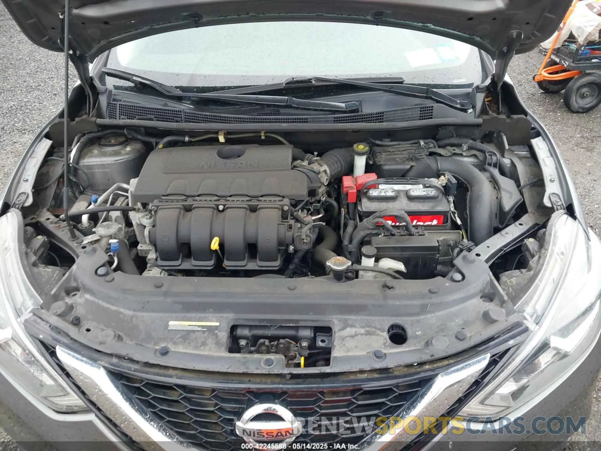 10 fotografías del automóvil dañado 3N1AB7AP4KY289561 NISSAN SENTRA 2019
